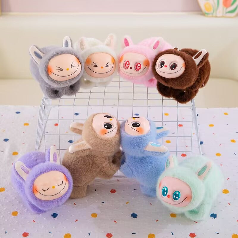 Hot Selling Cartoon Labubu Plush Clap Ring