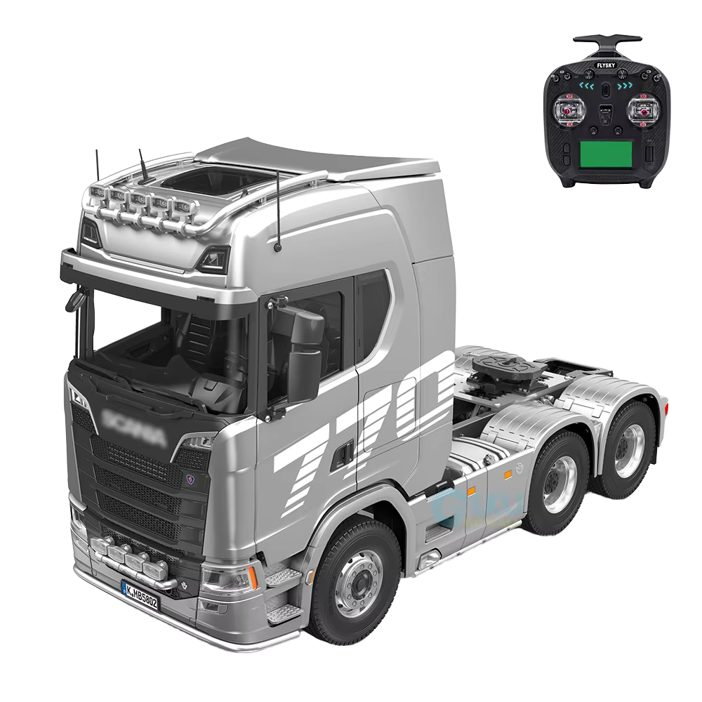 RC Alloy Truck Toy Trailer 770S 2.4G Remote Control Car Juguetes Includes Charger
